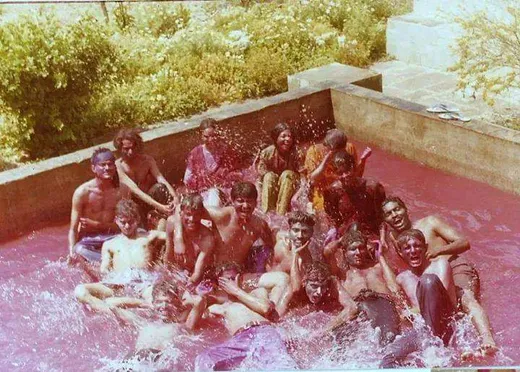 Holi dip with IIFM friends