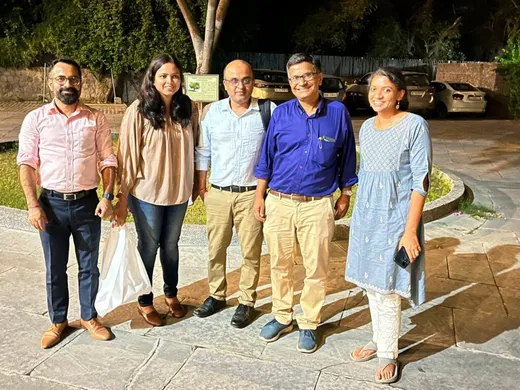 With HUL colleagues
