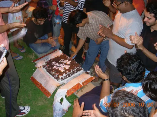 31st birthday celebration in 2006 at IIFM, Bhopal