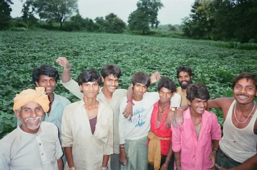Happy farmers after a bumper Soybean crop