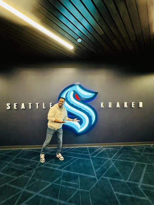 At Seattle Kraken Stadium