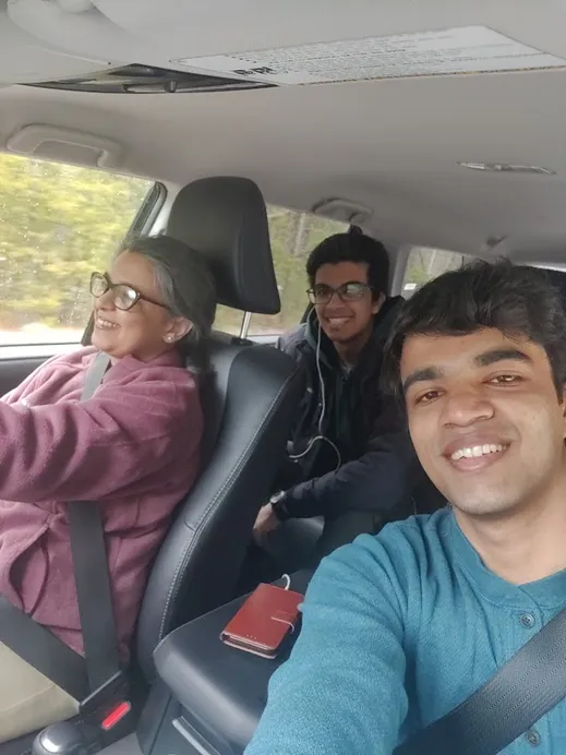 A recent road trip with Vedant and Vidwat
