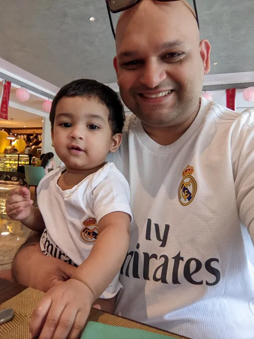 Celebrating Real Madrid’s Champions League victory with Tara – May 2022