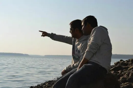 On a relaxed weekend day at Kerwa Dam with Shashi