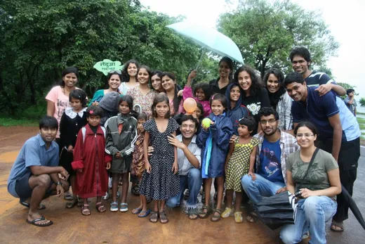 At Van Vihar along with batchmates during Children’s Day Celebration with kids of Aranya NGO