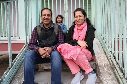 With my wife Dhivya and daughter Kavya while on a trip to Sunderbans
