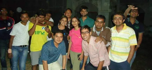 The volley ball matches, gully cricket, Table tennis, Andheri Gully