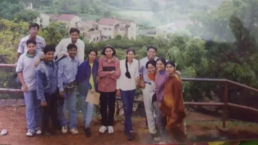 Sonali on Field visit with her batchmates from IIFM
