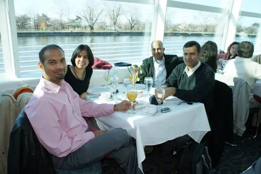 Sonali with IIFM'ites in Washington DC