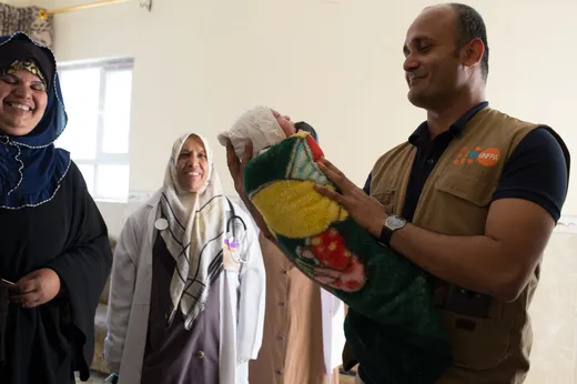 On Field visit to a health centre in Mosul, Iraq 2017