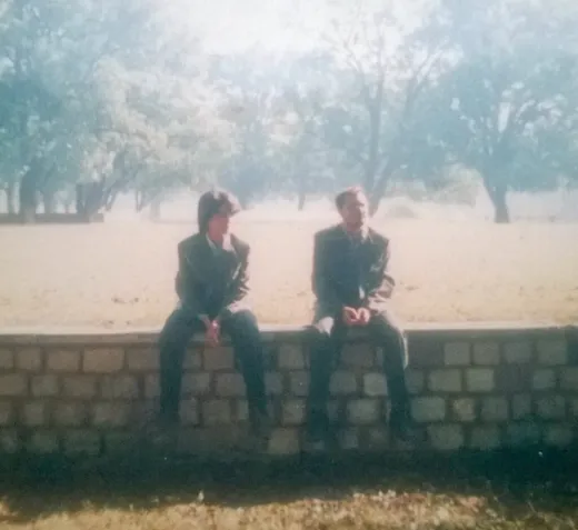 Kajoli and Atul at FRI 1995