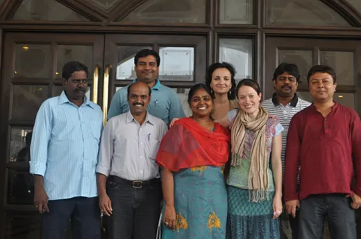 Part of the Oxfam International Tsunami Listening exercise team in Tamilnadu (2013)