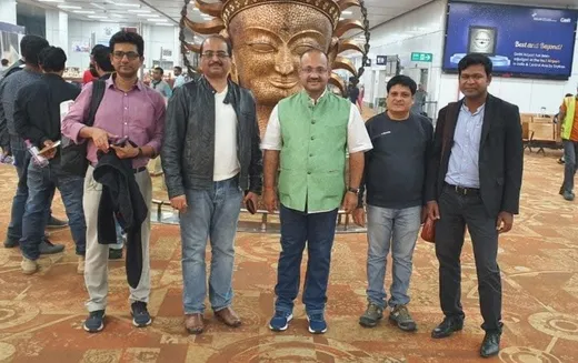 Part of the official delegation of Odisha Tourism led by then Hon Minister - Tourism & Director, Tourism