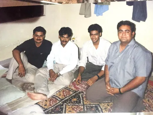 IIFM Days: Harsh, Me, Aiyush, Nishant (from left to right)
