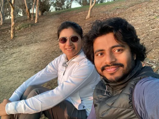 Sunset with Arnab @ UCSD campus