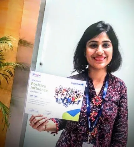 Awarded as Positive Influencer on Women's Day