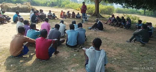 Giving Training to Gram Sabha