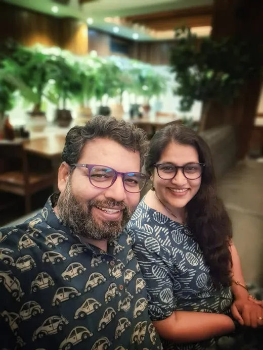 With my better half