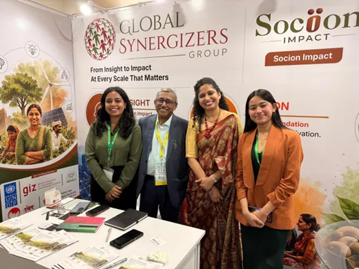 With Prof. Biswas and recent graduates who have joined the team